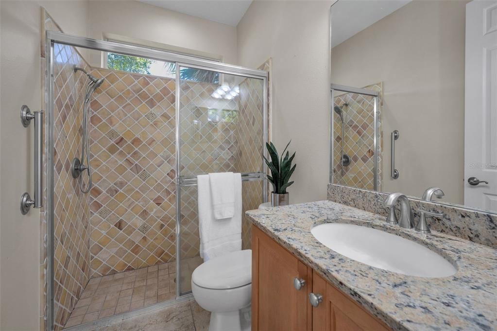 Bathroom, Glass Shower, Interior