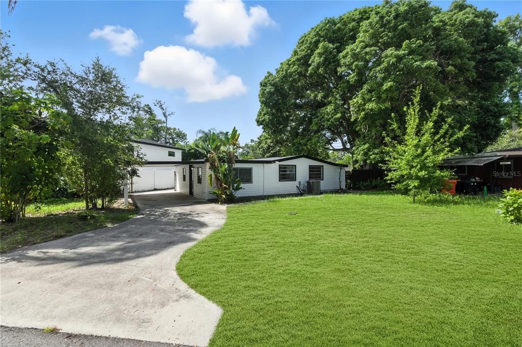 Backyard, Exterior