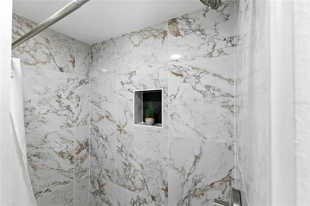 Bathroom, Interior, Marble Walls