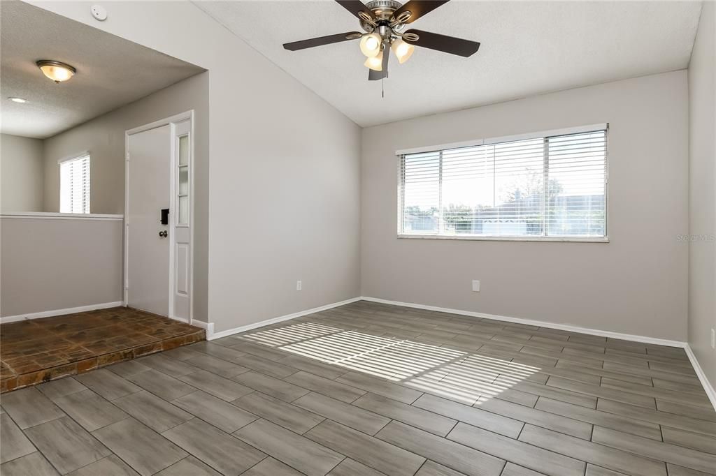 Empty room, Interior, Wood Texture Flooring