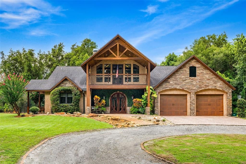 Attached, Backyard, Exterior, Facade, Brick Traditional