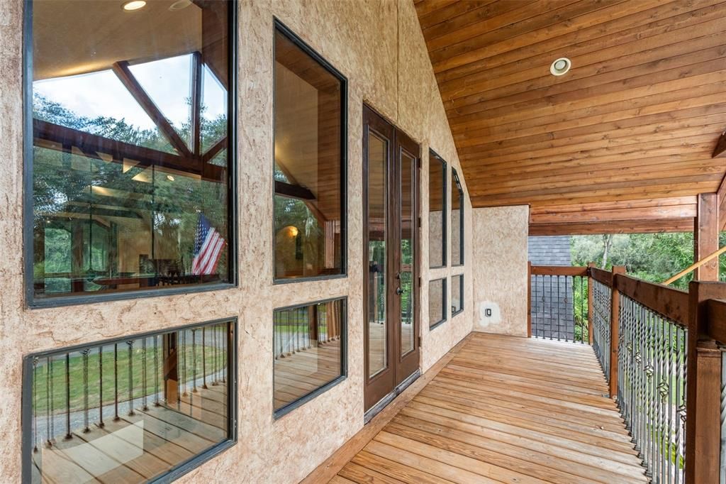 Exterior, Wood Texture Flooring