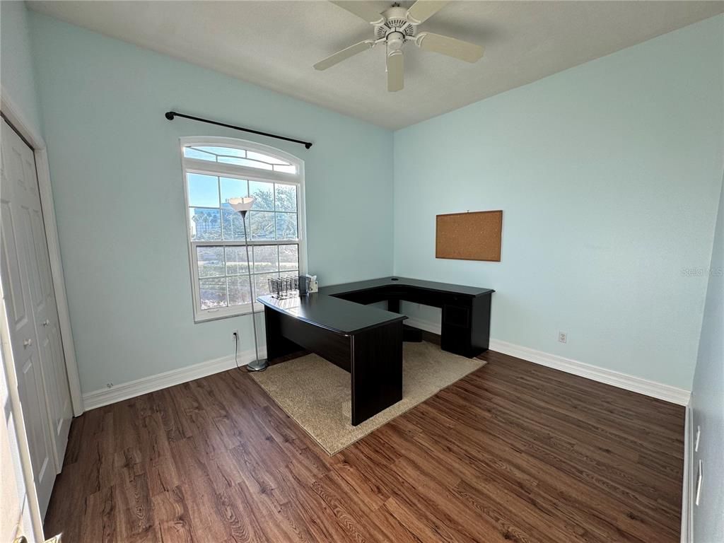 Home Office, Interior, Wood Texture Flooring