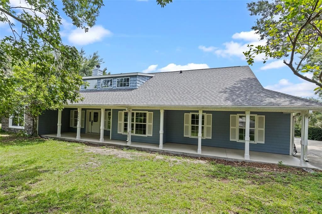 Backyard, Exterior