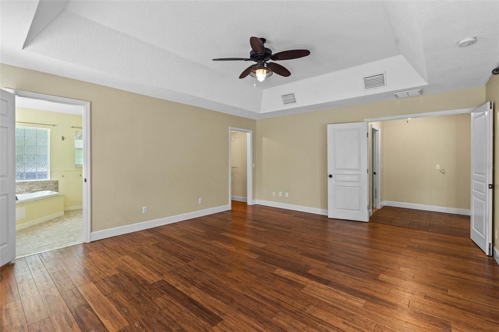 Bathroom, Empty room, Interior, Wood Texture Flooring