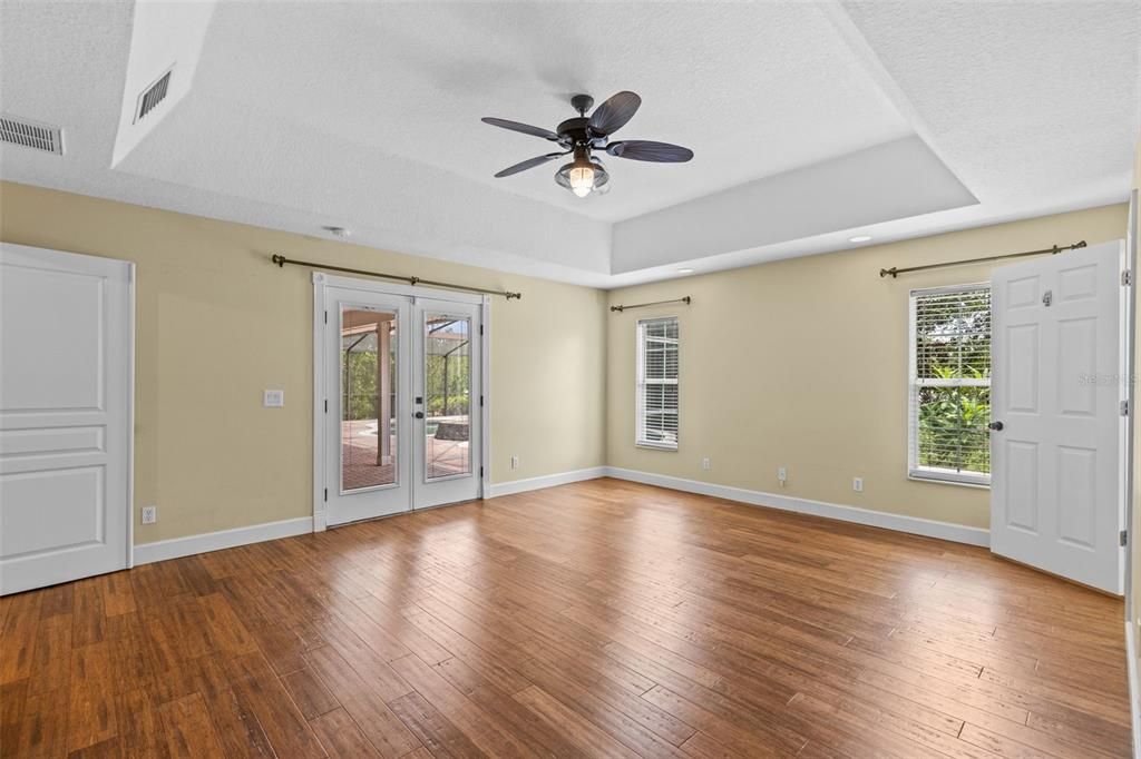 Empty room, Interior, Wood Texture Flooring
