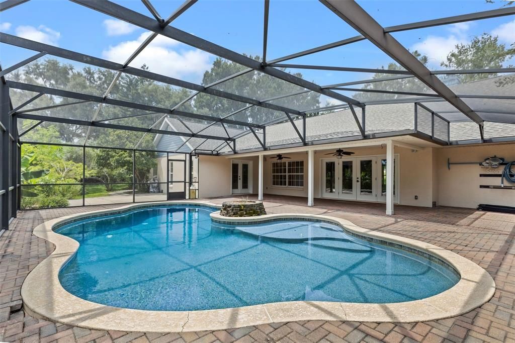 Glass Ceilings, Interior, Pool, Sun Room