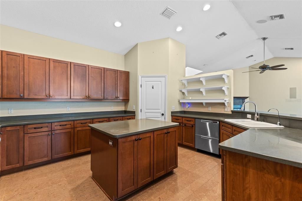 Interior, Kitchen, Recessed Lighting