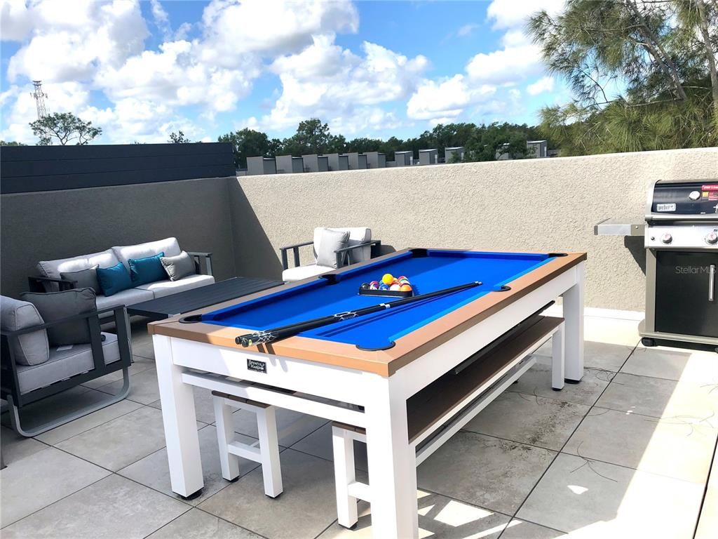 Billiard Table, Exterior, Game Room