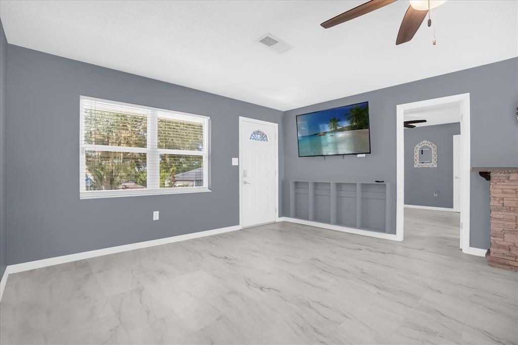 Empty room, Interior, Marble
