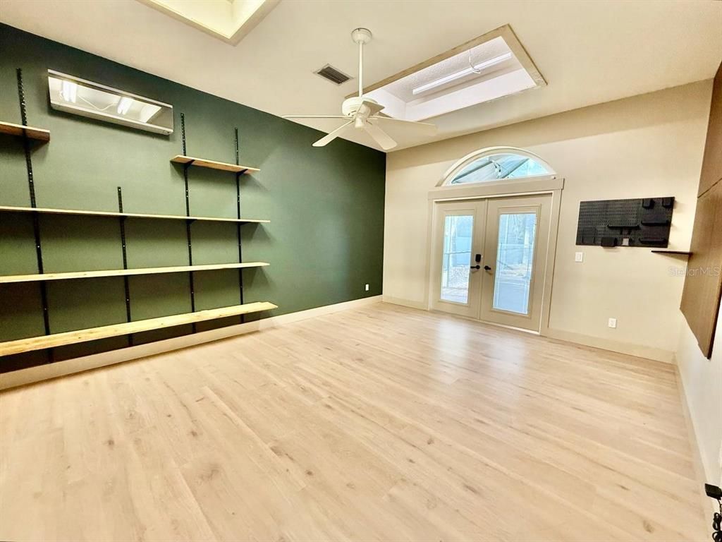Empty room, Interior, Wood Texture Flooring