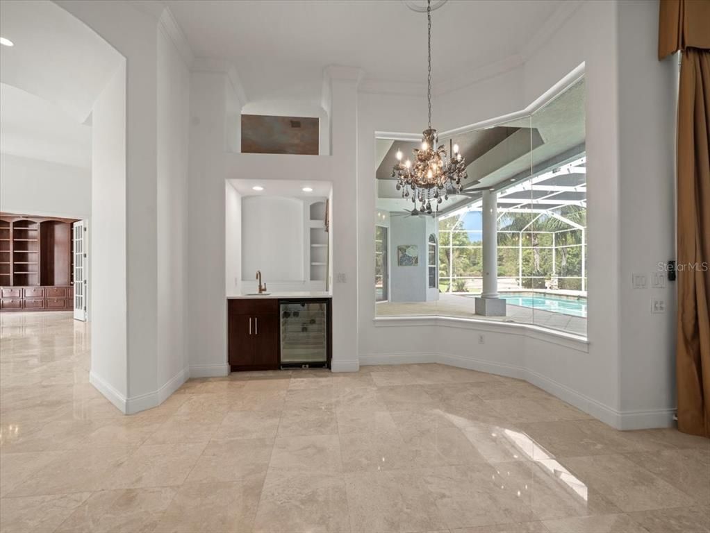 Chandelier, Interior, Recessed Lighting