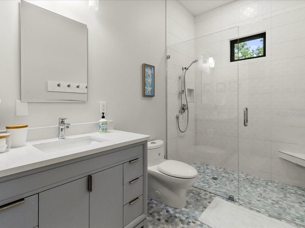 Bathroom, Glass Shower, Interior