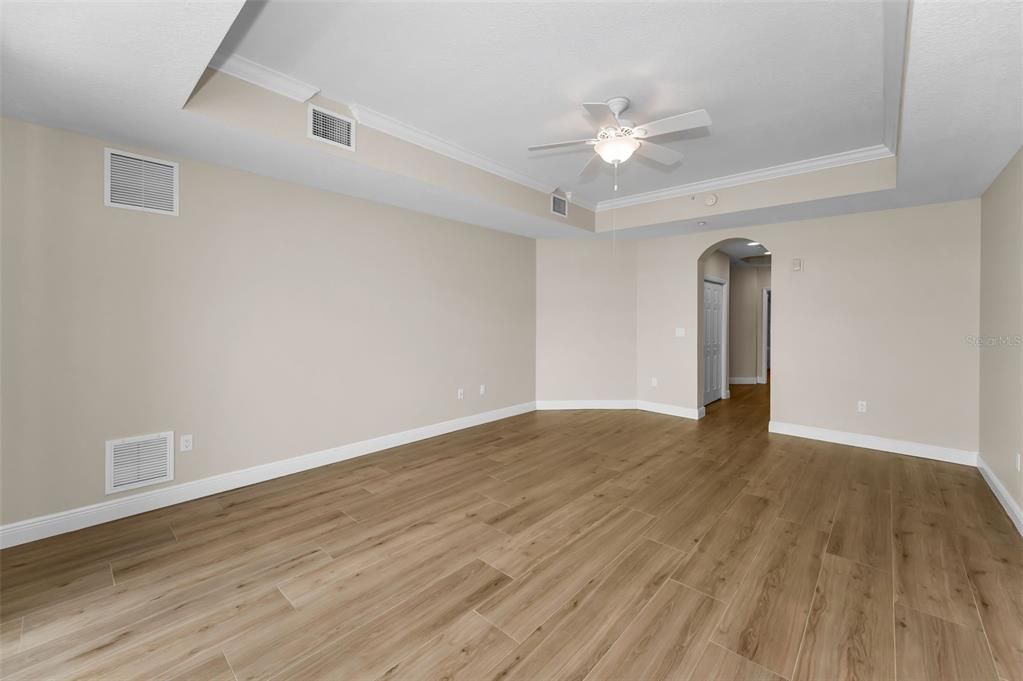Empty room, Interior, Wood Texture Flooring
