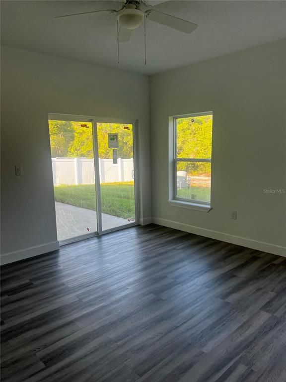 Empty room, Interior, Wood Texture Flooring