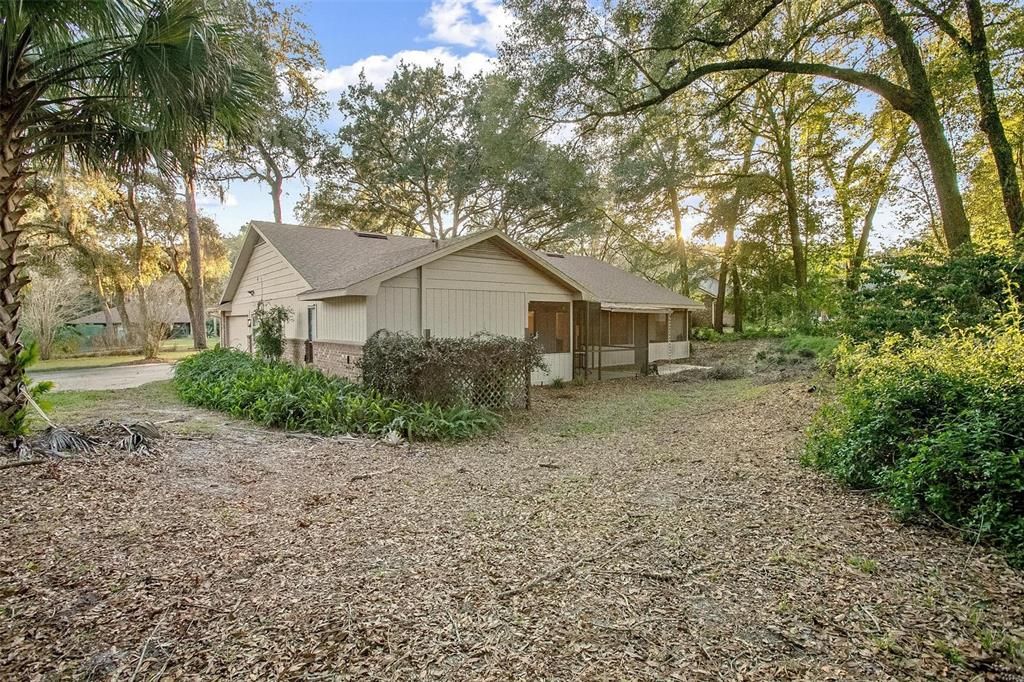 Backyard, Exterior