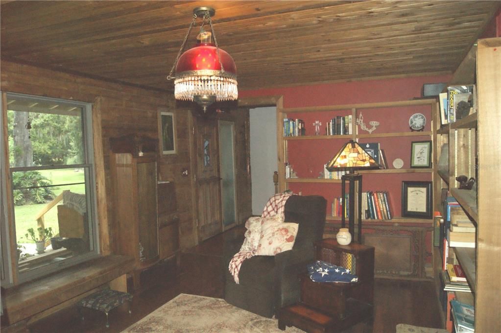 Chandelier, Interior, Wooden Ceilings