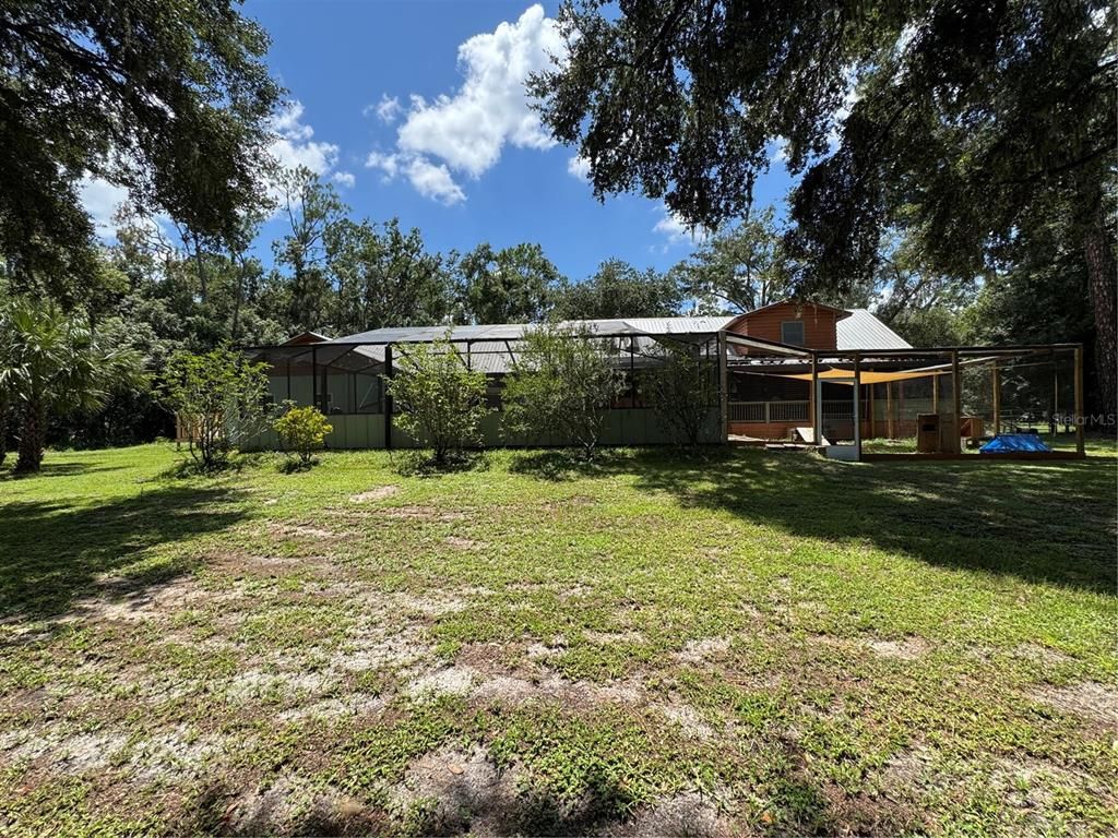 Backyard, Exterior