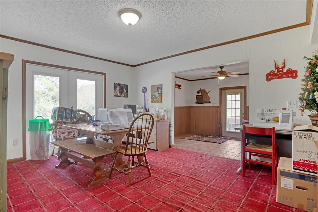 Dining room, Interior