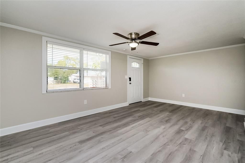 Empty room, Interior, Wood Texture Flooring