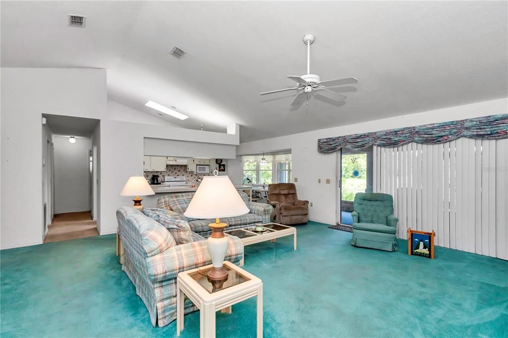Interior, Kitchen, Living room