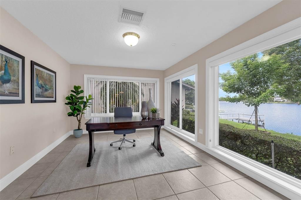 Home Office, Interior, Water