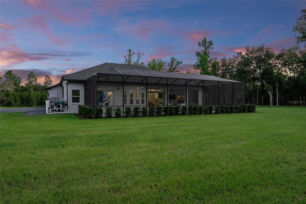 Backyard, Exterior