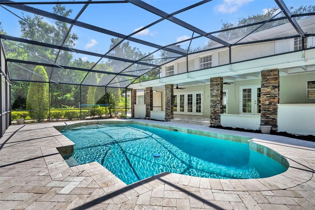 Glass Ceilings, Interior, Pool, Sun Room