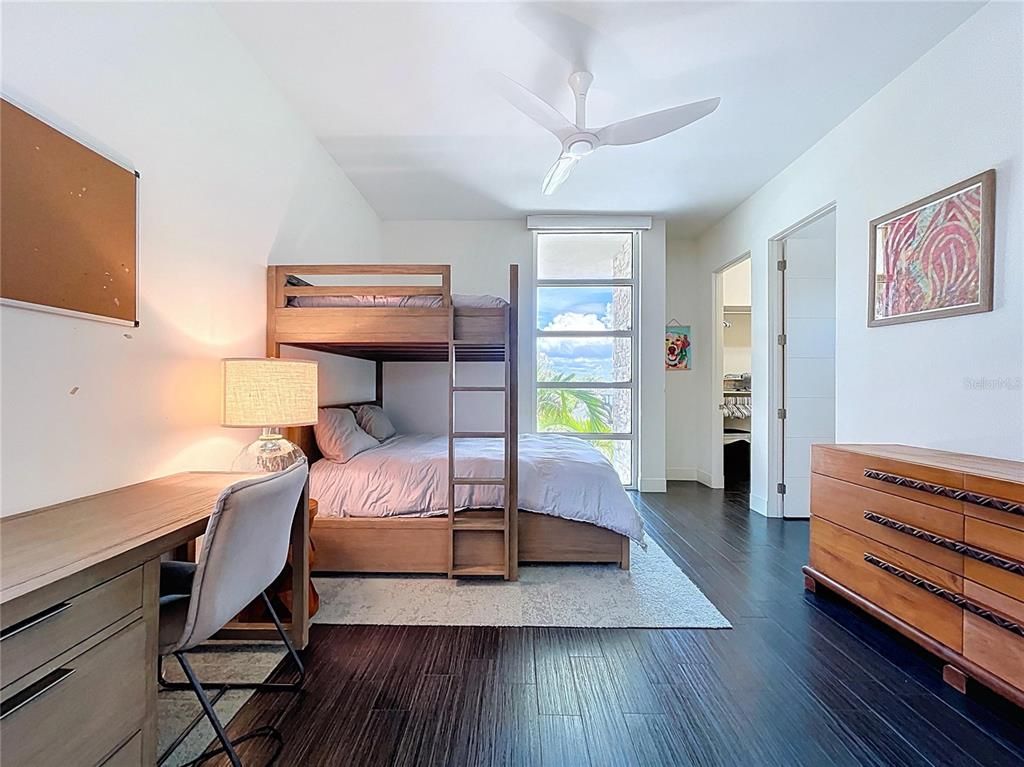 Bedroom, Home Office, Interior, Wood Texture Flooring