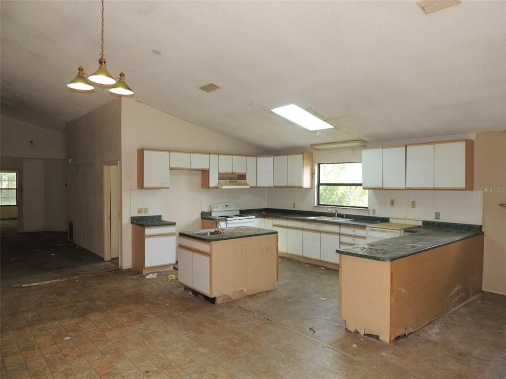 Interior, Kitchen, Pendant Lights, Recessed Lighting