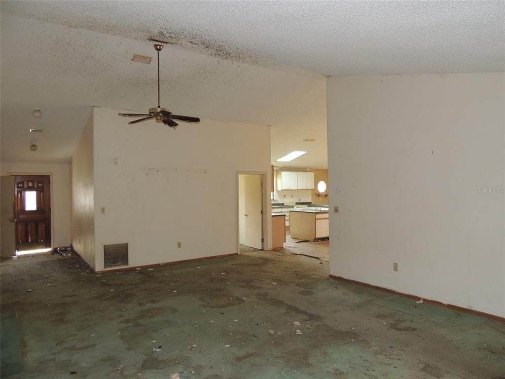Empty room, Interior, Kitchen