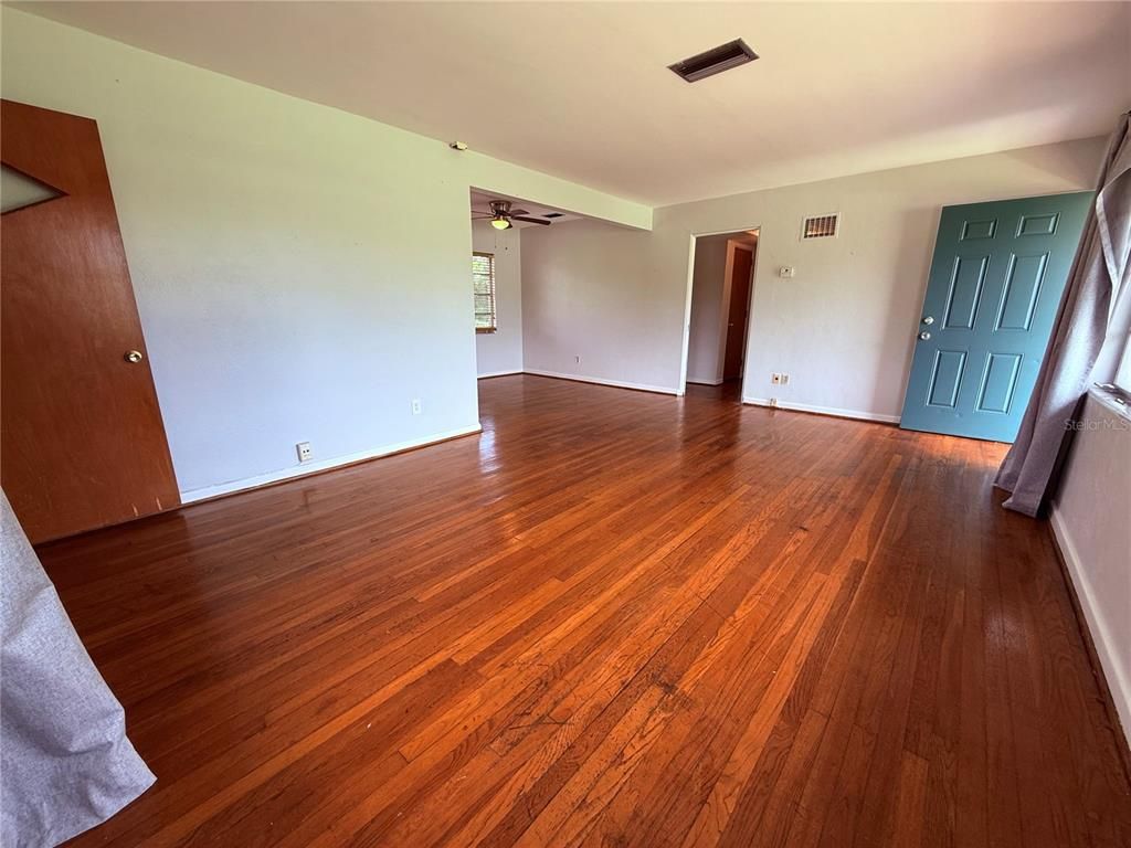Empty room, Interior, Wood Texture Flooring