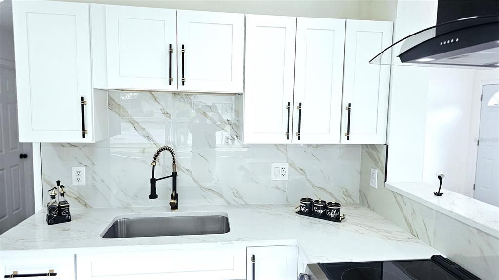 Interior, Kitchen, Marble Walls