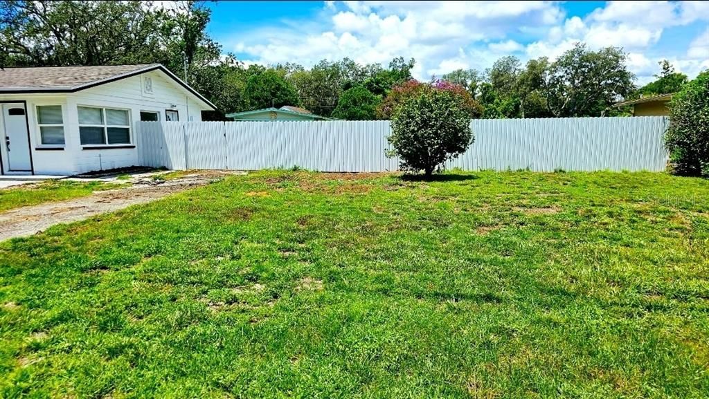 Backyard, Exterior