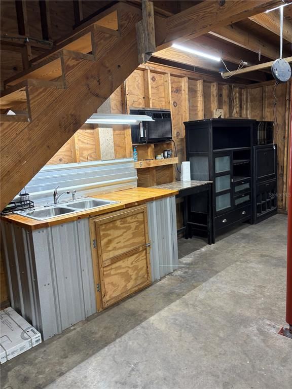 Interior, Wooden Beams, Wooden Walls
