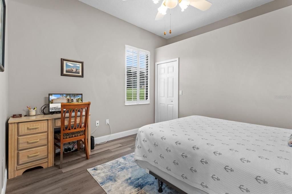 Bedroom, Home Office, Interior, Wood Texture Flooring