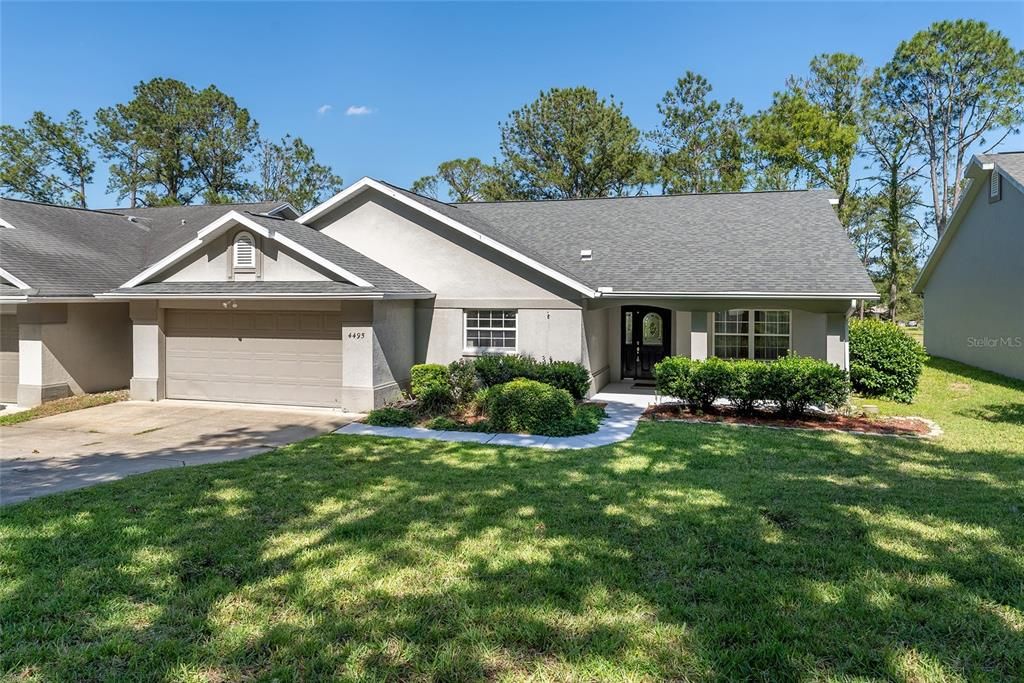 Attached, Backyard, Exterior, Facade, Ranch