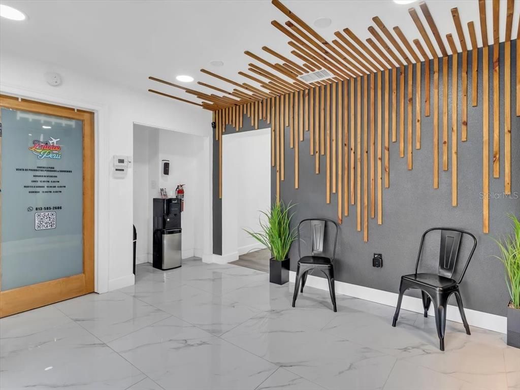 Interior, Marble, Recessed Lighting