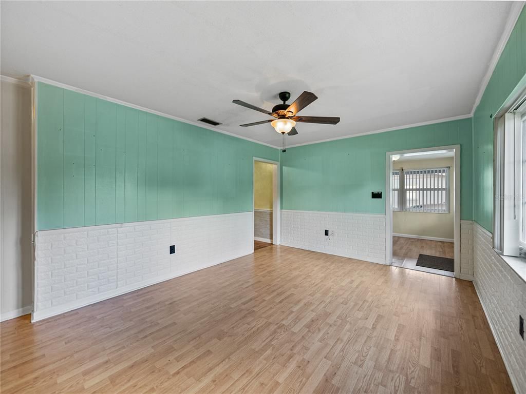 Empty room, Interior, Wood Texture Flooring