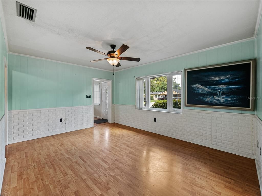 Empty room, Interior, Wood Texture Flooring