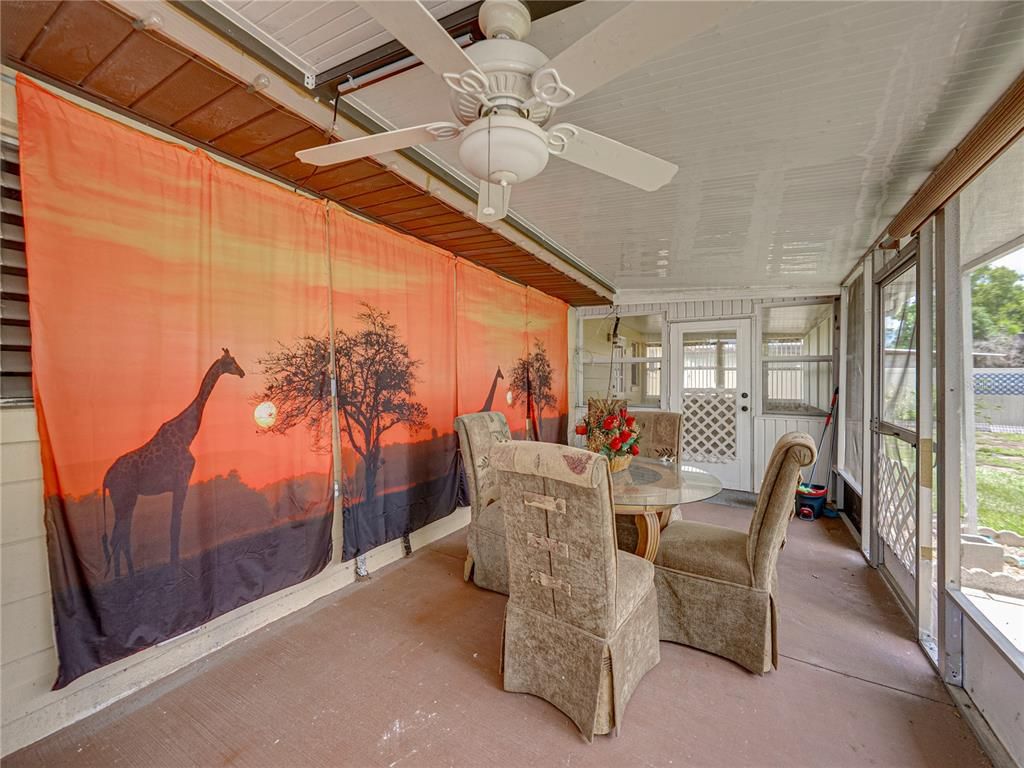 Dining room, Interior, Sun Room