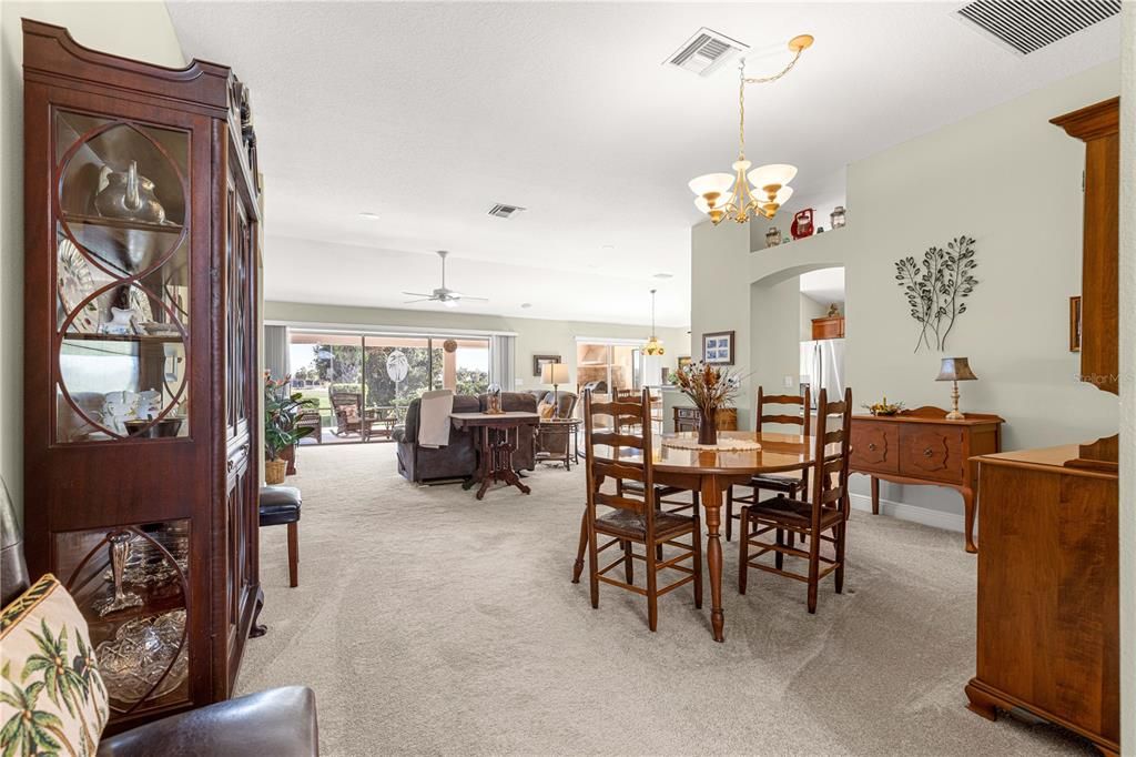 Chandelier, Dining room, Interior, Living room, Recessed Lighting