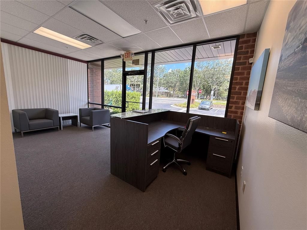 Home Office, Interior, Recessed Lighting