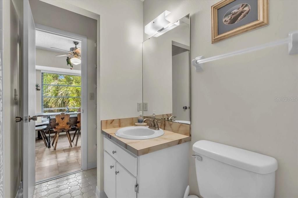 Bathroom, Dining room, Interior