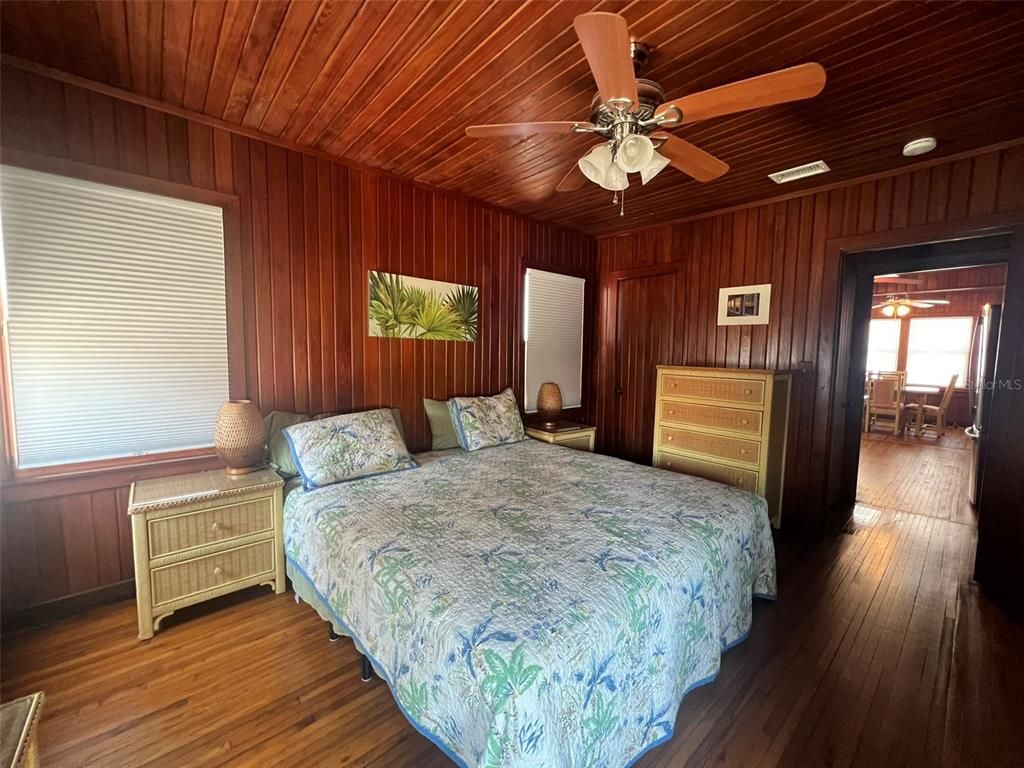 Bedroom, Interior, Wooden Ceilings, Wood Texture Flooring, Wooden Walls