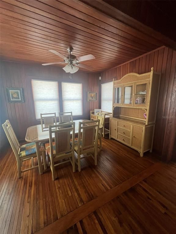 Dining room, Interior, Wooden Ceilings, Wood Texture Flooring