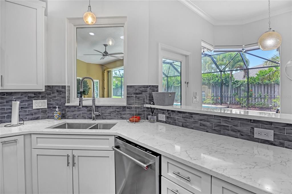 Glass Ceilings, Interior, Kitchen, Pendant Lights, Recessed Lighting, Sun Room
