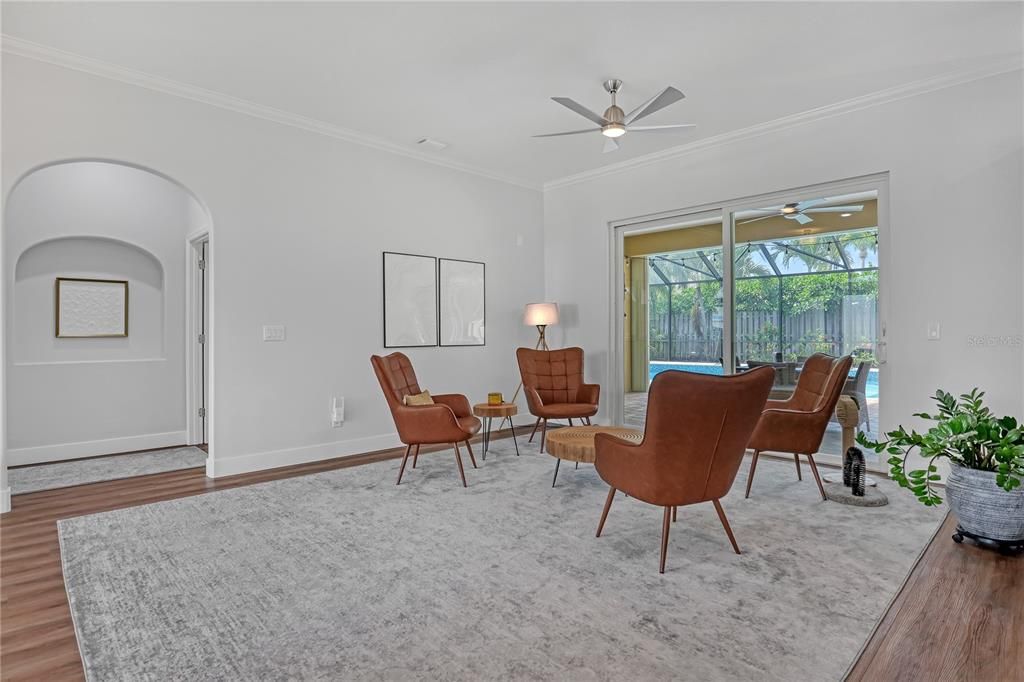 Dining room, Interior, Living room, Wood Texture Flooring