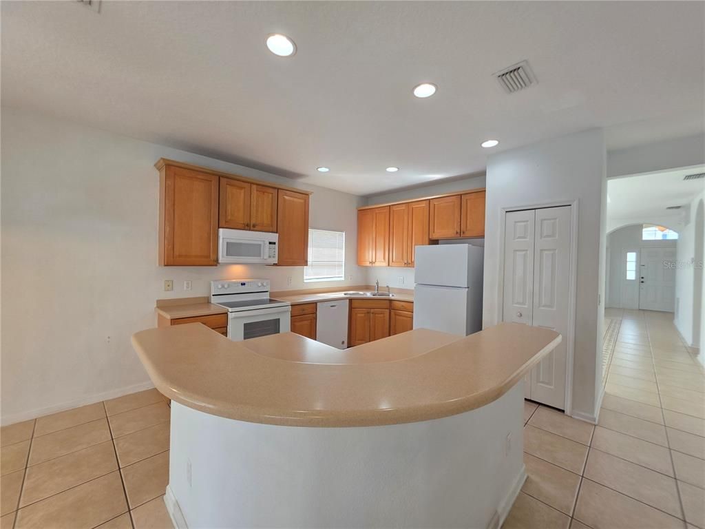 Interior, Kitchen, Recessed Lighting