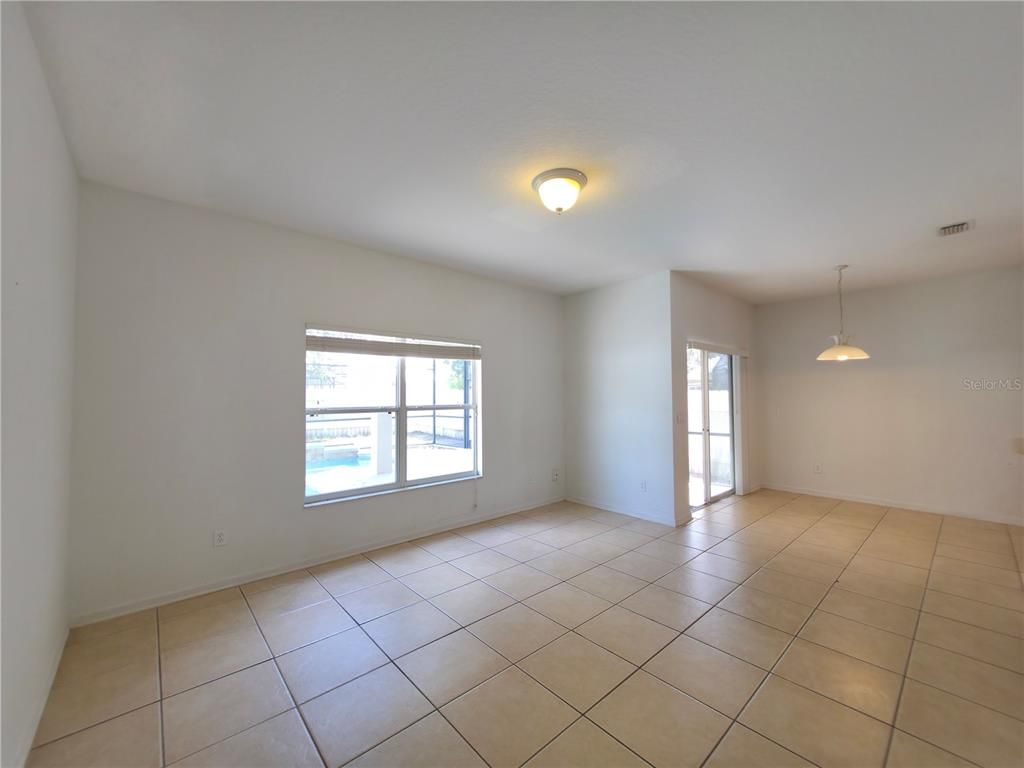 Empty room, Interior, Pendant Lights